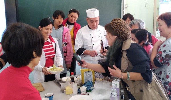 108年度臺中市大道國中新住民學習中心-烹飪餐飲課程(追分國小)