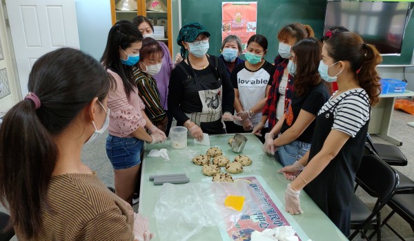 109年臺中市山區新住民學習中心(中山國小)-創意烘焙課程