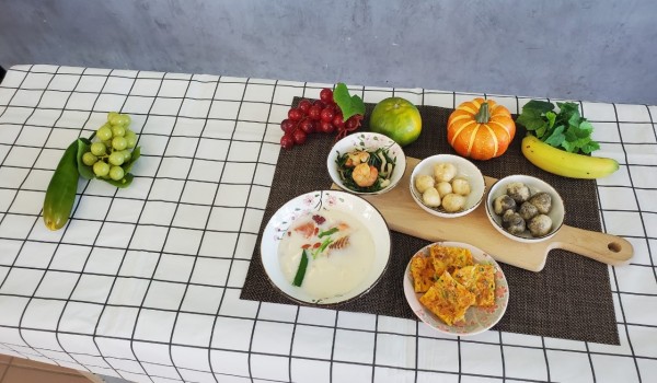 臺中市海區新住民學習中心(德化國小)113年吃在地食在地-Taiwan好食食宴室