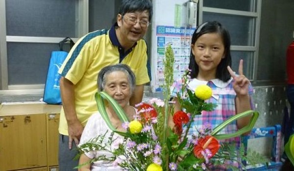 大忠國小108年度新住民插花活動