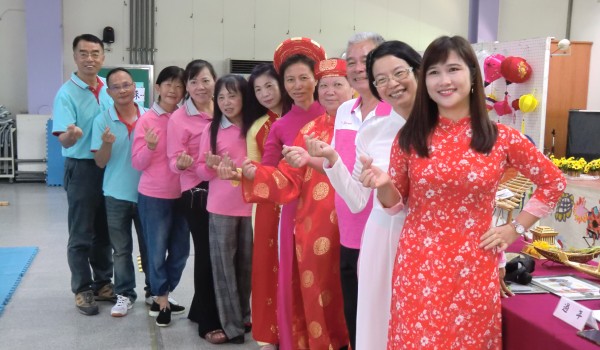 108年大道國中新住民學習中心多元文化國際日活動(追分國小)